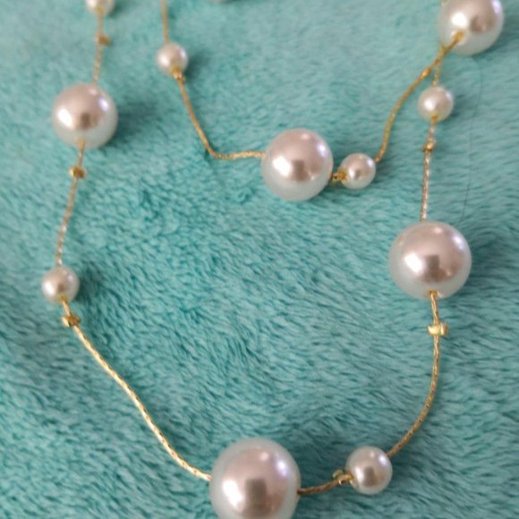 New .Italy.Necklase. Perls. - Picture 3 of 4